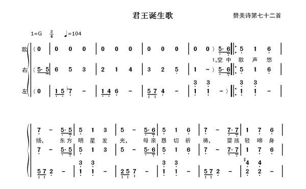 君王诞生歌