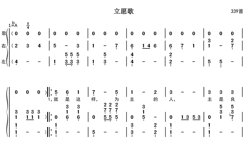 立愿歌